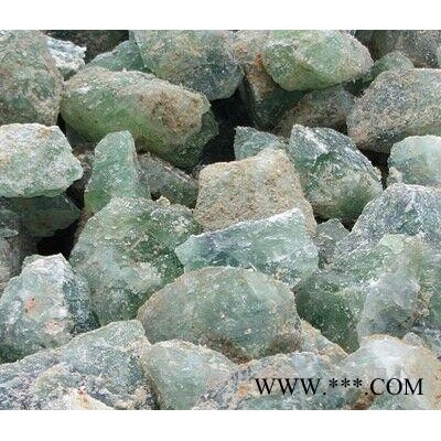 信陽鑫晨礦產公司供應40~85螢石塊