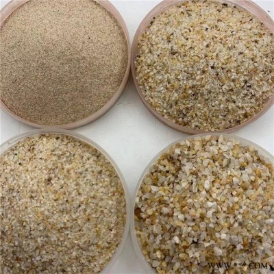 石英砂廠家 濾料用石英砂 污水過濾用石英砂 靈壽石英砂