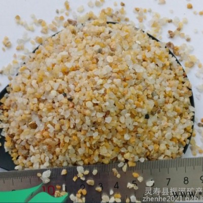 廠家供應白色石英砂 水處理石英砂 大小顆粒高純石英砂 0.5-32mm