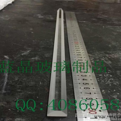 鋼化玻璃臺階磨邊深加工定制3-19MM高硼硅石英條玻璃加工