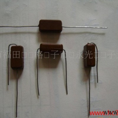 國產(chǎn) 100V182 100V1800PF 軸向 云母電容器