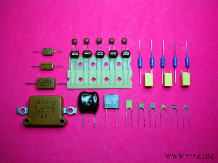進口 500V390P 500V391 軸向  銀云母電容器