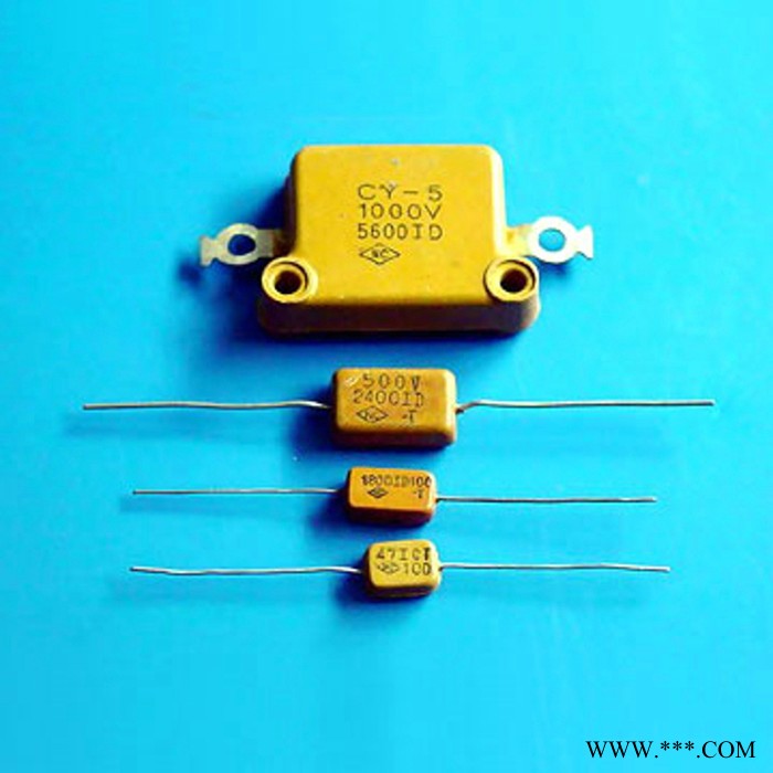 國產 500V1000PF 500V102J軸向 銀云母電容器