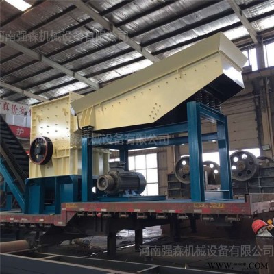 強森機械石灰巖方箱式破碎機 重型方箱式破碎機