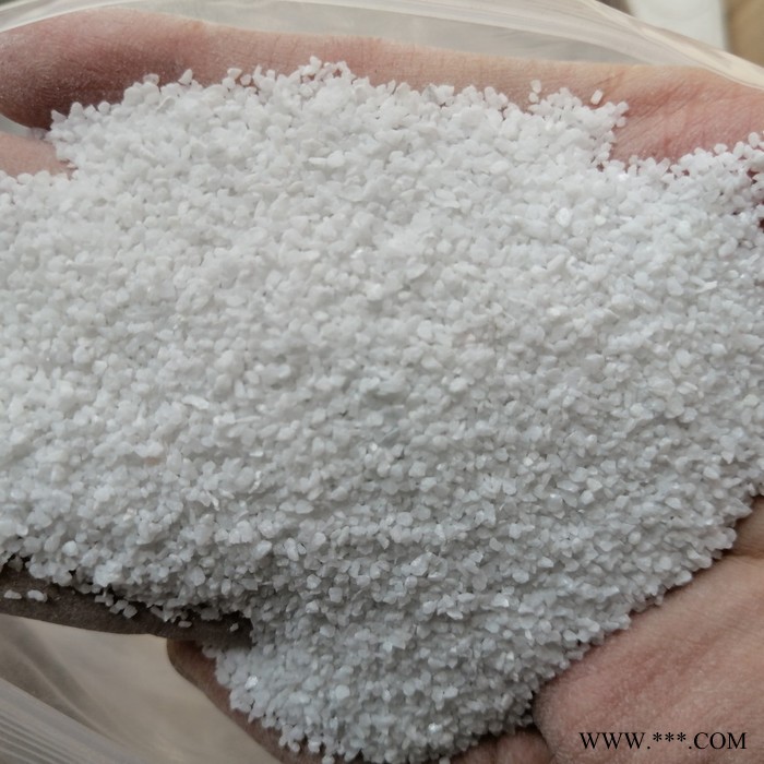 天隆白沙子 雪花白漢白玉白砂子 白云石顆粒 枯山水庭院園林裝飾人工草坪沙子