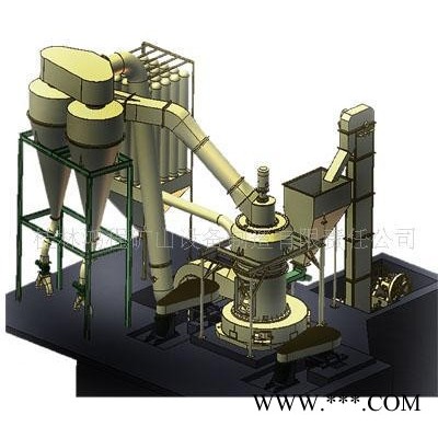 供應鴻程HC1700磨粉機,雷蒙磨的工作原理3d,高嶺土雷蒙磨
