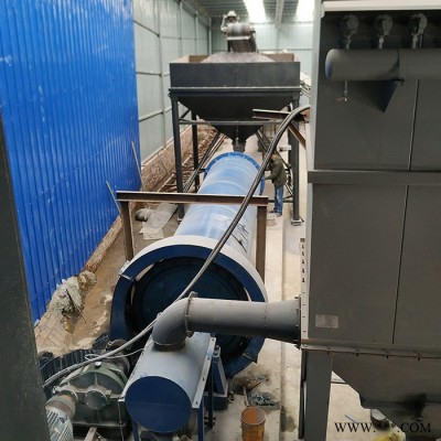 邦隆1200x4500小型干式球磨機 膨潤土高嶺土干式磨粉機