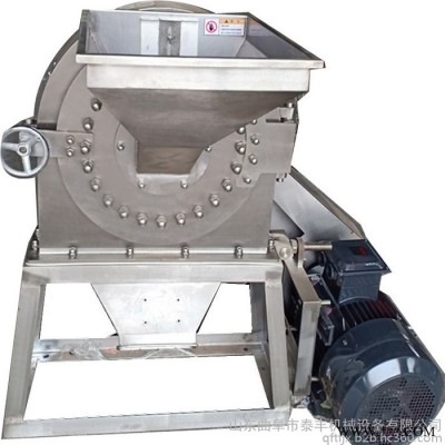 泰豐干濕大米齒盤粉碎機 膨潤土飼料粉碎機 小型化工塊粉碎機