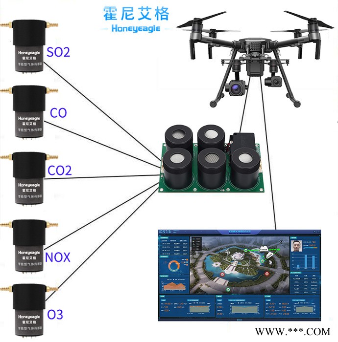 小體積硫酰氟氣體監測探頭