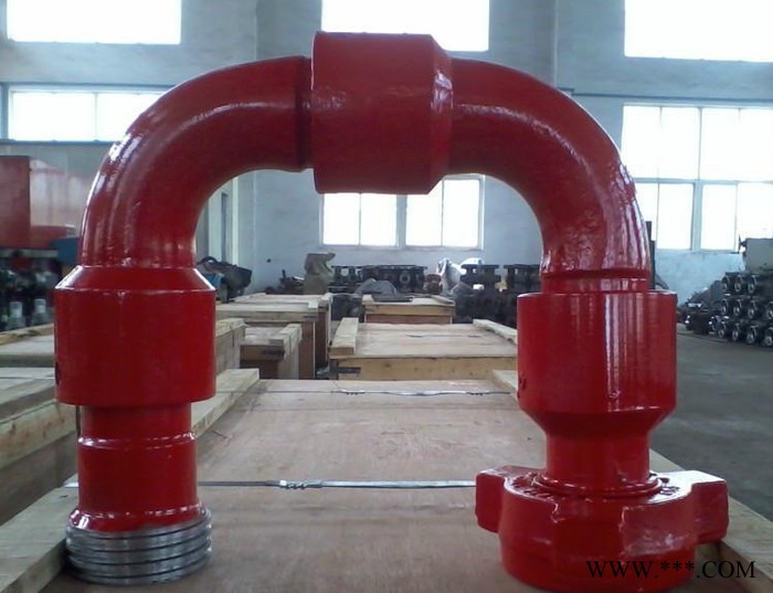 高壓旋轉接頭  Pressure Swivel Joint 抗硫 防腐材質 海洋井口高壓彎頭
