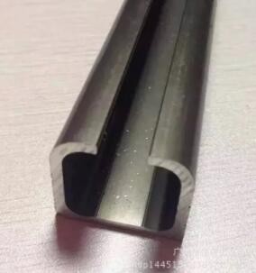 廣州廠家批發 家具滑軌槽鋁型材 U型T型滑軌鋁合金型材