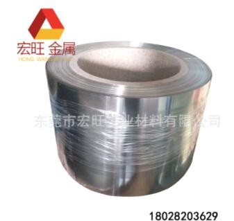 直銷特硬彈簧不銹鋼帶0.5*300mm 高彈性不銹鋼發條料SUS301HV560