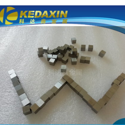 10x10x10mm鎢顆粒 99.95%高純度W1鎢立方體 軋制高密度 六面磨光