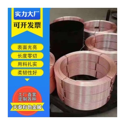 現(xiàn)貨供應(yīng)T2導(dǎo)電紫銅管 TP2脫脂銅管醫(yī)院空調(diào)冷柜用銅管