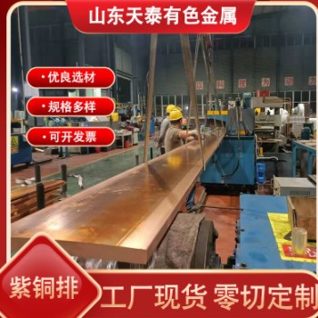 供應(yīng)T2紫銅排 T2紫銅方排光亮擠壓導(dǎo)電紫銅排折彎打孔