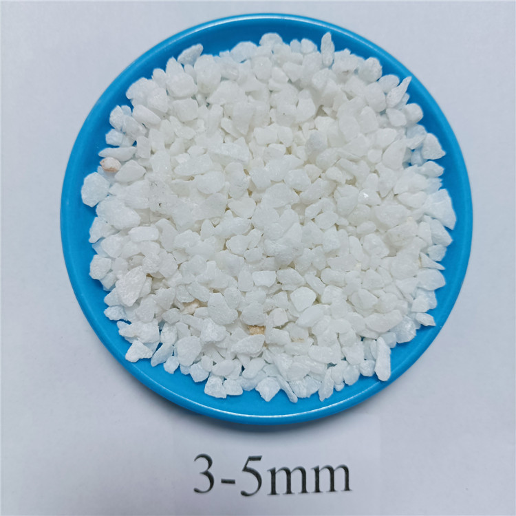 透水混凝土用白色石子 3-6毫米白云石子庫(kù)存充足