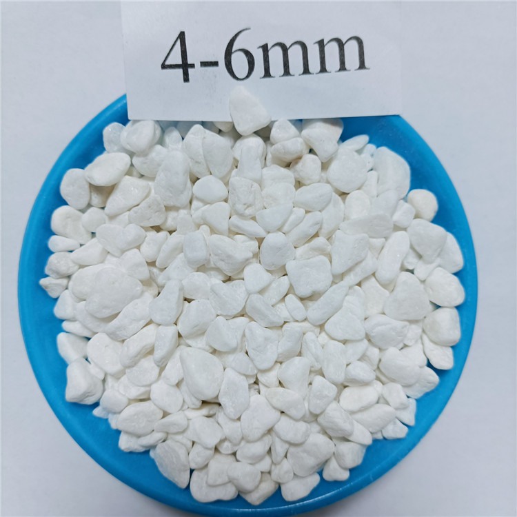 透水混凝土用白色石子 3-6毫米白云石子庫(kù)存充足