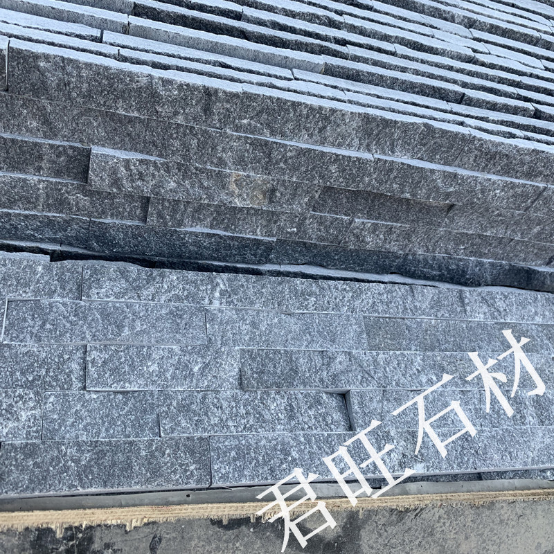 文化石青石板冰裂紋板巖園林墻面路面飾面鋪裝異形頁巖碎拼亂石板
