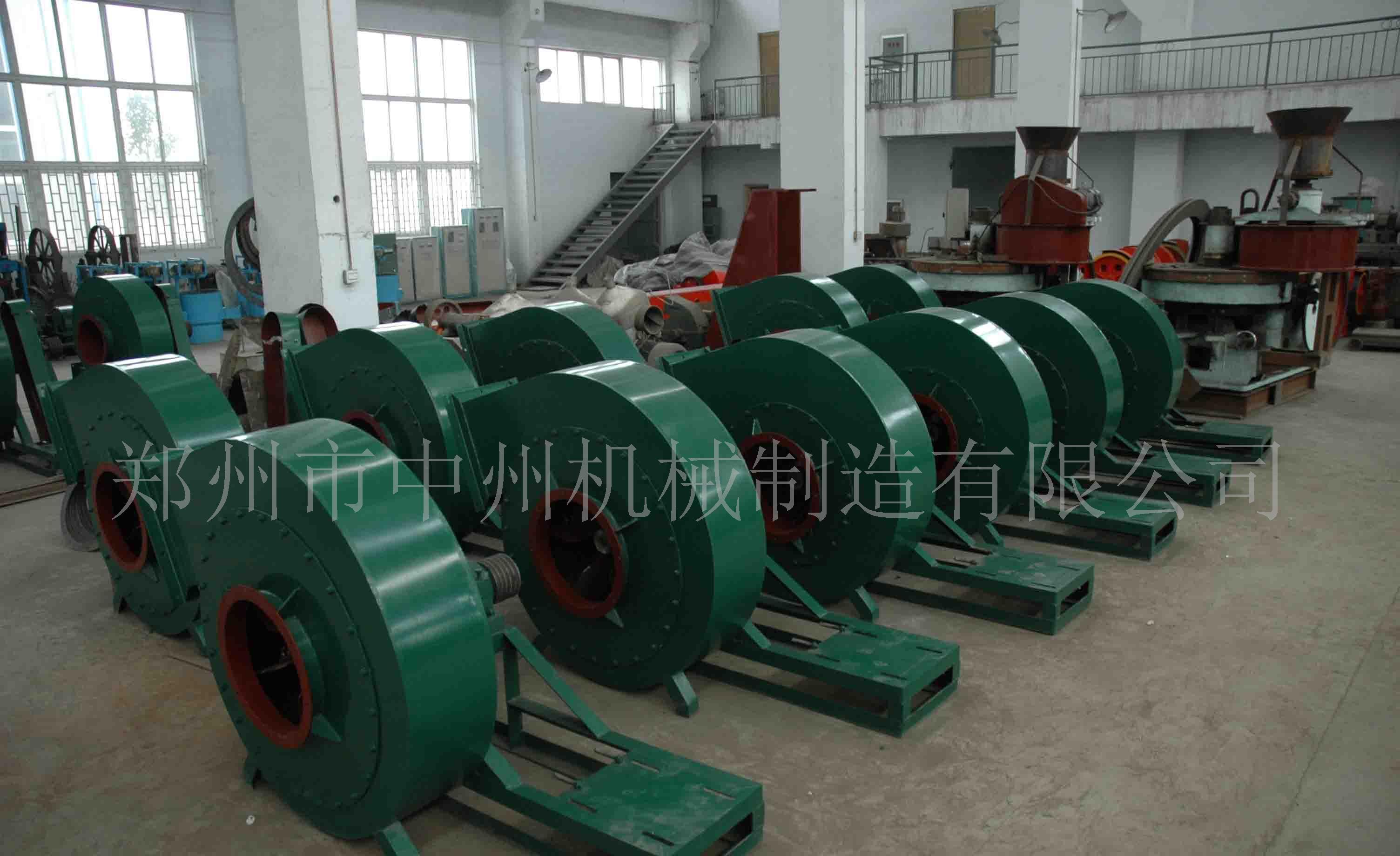 廠房中的風機