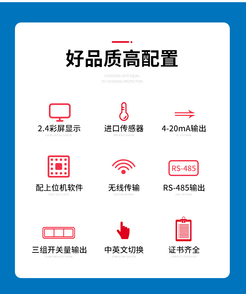 **氣體濃度檢測 **探測器 **探監儀