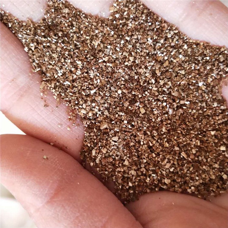 廠家直供防火涂料用膨脹蛭石阻火輕質耐火材料保溫透氣園藝蛭石齊
