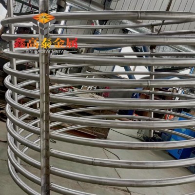 加工定制鈦盤管散熱器鈦盤管生產廠家加熱盤管鈦合金盤管無縫鈦管
