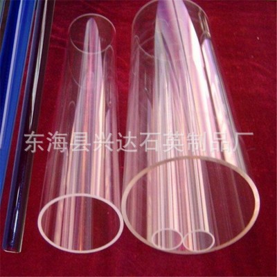 廠家定制石英玻璃管耐高溫管式爐石英管石英儀器石英試管加工定做
