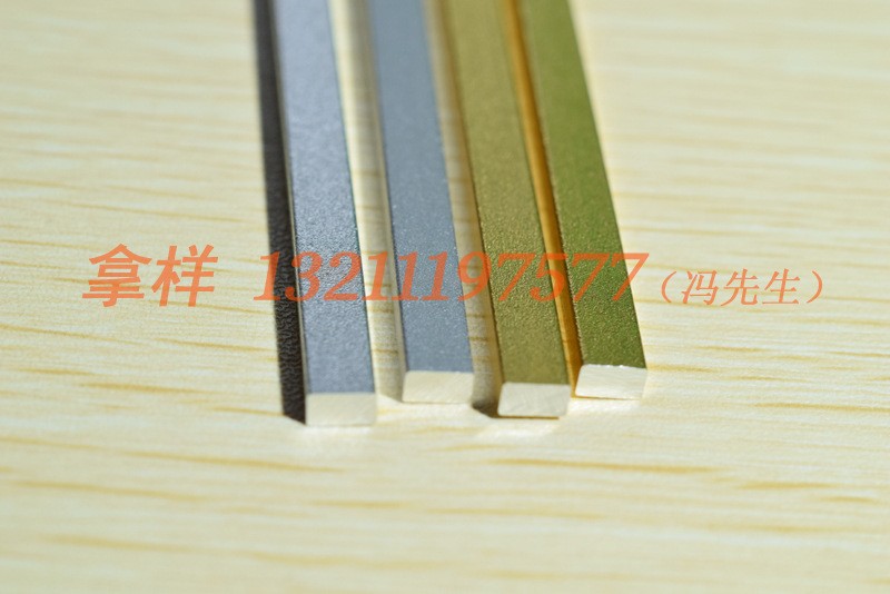 3*5鋁扁條型材 裝飾鋁合金條扁鋁條 實心倒角鋁條 方條小鋁條加工