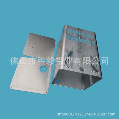 鋁合金電腦主機機箱定制 新能源設備外殼加工 全鋁散熱機箱鋁型材