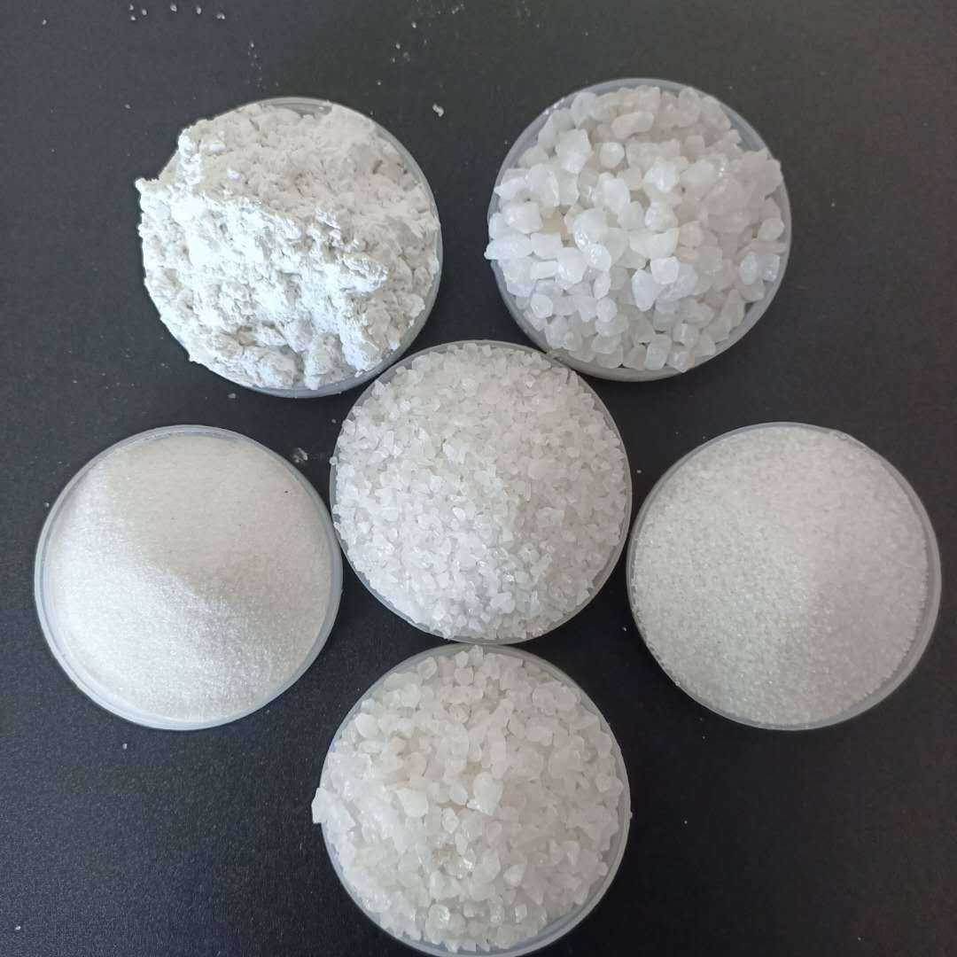 定制石英砂濾料鑄造建筑用石英砂硅含量高規格齊全肌理砂