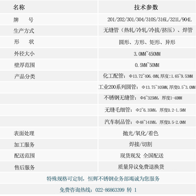 不銹鋼管