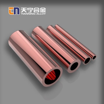 T2紫銅管高純度圓形大口徑銅管無氧銅管空心圓管零切空調(diào)制冷管