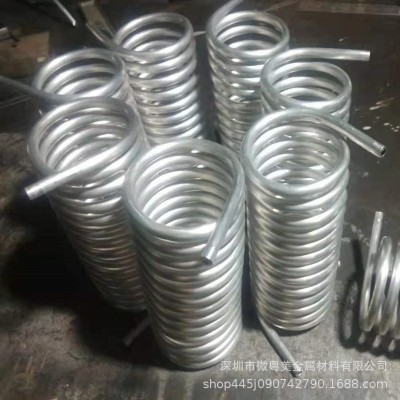 紫銅軟管折彎 打孔 焊接定制加工 鋁管 不銹鋼管擴口 磨尖