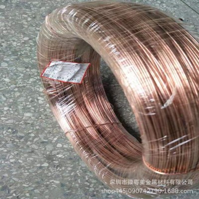 批發T2軟紫銅線 半硬 超硬裸銅絲 導電銅絲 退火DIY手工編織軟絲