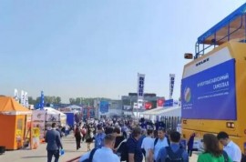中國永磁直驅電機硬核登陸俄羅斯礦業及工程機械展