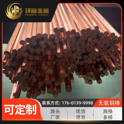 廠家無氧銅棒 高純度高精密無氧銅 異形方管銅棒Tu0Tu1 Tu2無氧銅