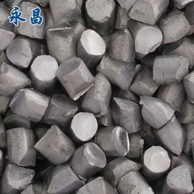 濟南永昌現貨供應脫氧鋁粒直徑12mm粒長度：10-15mm現貨供應