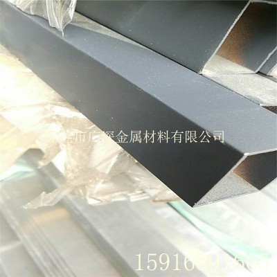 木紋鋁方通 6061鋁合金方管 鋁方管氧化烤漆 熱轉印 100*250*5.0