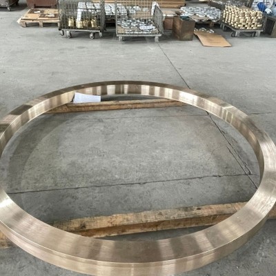 ZQSn4-3廠家供應油槽黃銅套 工程機械配件法蘭套 軸承襯套