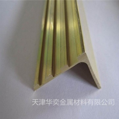 供應(yīng)U T型樓梯護(hù)角黃銅條 地面分隔黃銅條 黃銅排 裝飾用黃銅條