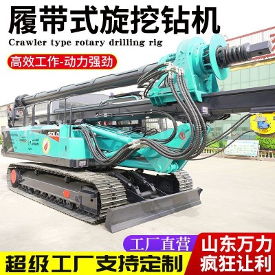 大口徑旋挖鉆機(jī) 履帶房屋地基鉆孔灌注樁機(jī) 橋梁地基
