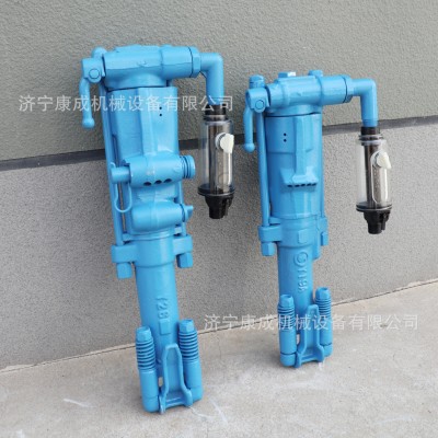 礦用Y19氣動(dòng)鑿巖機(jī)采石場(chǎng)二次破碎鉆孔用氣腿式鑿巖機(jī)風(fēng)鉆